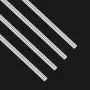Favordrory 4 Pieces 304 Stainless Steel 6mm x 356mm Model Straight Metal Round Shaft Rods, Lathe Bar Stock for Toy Car Helicopter Airplane