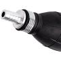 ZKer 2Pcs 3/8''(10mm) Rubber Metal One Way Valve Fuel Pump Line Hose Hand Primer Bulb for Car Marine Boat Diesel
