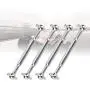 RC Car Drive Shaft, 4pcs Wheel Transmission Drive Shaft Accessory Parts for 300-9304 1/18 Model Truck Car RC Car Drive Shaft, 4pcs Wheel Transmission Drive Shaft Accessory Parts for 300-9304 1/18 Model Truck Car