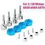 YU-NIYUT Wheel Modified Parts Metal Axle Hex Drive Hub Coupling for W.l.Toys A949 RC Car DIY RC Vehicle Modification Fun for Adults and Kids