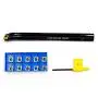 OSCARBIDE 5/8 x 8Indexable Boring Bar Right-Hand Sclcr Boring Bar with 10 Pieces Carbide Insert CCMT09T304(CCMT32.5)