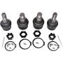 A-Team Performance Super Greasable Duty 2 x K8607T Lower Ball Joints and 2 x K80026 Upper Ball Joints Compatible with XRF Ford Excursion 4X4 F250 F350 1999-2006 A-Team Performance Super Greasable Duty 2 x K8607T Lower Ball Joints and 2 x K80026 Upper Ball Joints Compatible with XRF Ford Excursion 4X4 F250 F350 1999-2006