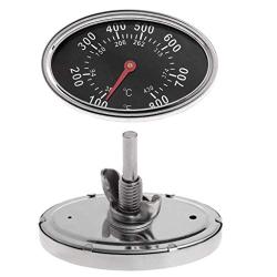 Lid Thermometer Gas Grill Heat Indicator Replacement for DYNA-GLO DGF510SBP, DGF493BNP, BBQ Grillware GGPL-2100, Temperature Gauge for Backyard Grill BY13-101-001-13, GBC1461W and Others.