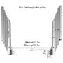 uyoyous 50 Inch Aluminum Full Extension Table Slide with 2 Silent Wheels Equalizer Slides Hardware 160 LB Capacity Heavy Duty Metal Cabinet Sliding Rails for Concealed Table Desk Kitchen Countertop