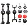 YU-NIYUT RC Car Parts DIY Upgrade Assemble Accessories Kit, Modified Parts for WPL 1/16 RC Model Car Military Truck, DIY RC Vehicle Modification Fun for Adults and Kids