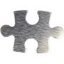 RMP Stamping Blanks, 1 Inch x 1-1/2 Inch Puzzle Piece, Aluminum 0.063 Inch (14 Ga.) - 50 Pack