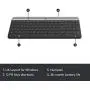 Logitech MK470 Slim Wireless Combo - Graphite Logitech MK470 Slim Wireless Combo - Graphite