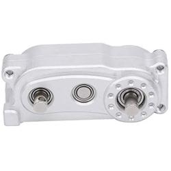 VGEBY RC Transfer Case, 313mm 1/10 Transfer Case Wheelbase Metal Chassis Frame Transfer Case Fit for 1/10 RC Crawler Car (Silver)