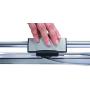 United RT51S 51'' Rotary Paper Trimmer with Stand and Fabric Catch Tray, 10 Sheet Capacity, Office and Craft