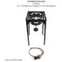 Gas One B-3600H Propane 200,000-BTU Single Outdoor Brewing Burner with Adjustable Height 0-20PSI High Pressure Gas One B-3600H Propane 200,000-BTU Single Outdoor Brewing Burner with Adjustable Height 0-20PSI High Pressure