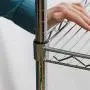 ANPHSIN 36 Pairs 72 Pack Wire Shelving Shelf Lock Clips for 1'' Post- Shelving Sleeves Replacements for Wire Shelving System ANPHSIN 36 Pairs 72 Pack Wire Shelving Shelf Lock Clips for 1'' Post- Shelving Sleeves Replacements for Wire Shelving System