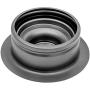 LQS Kitchen Sink Garbage Disposal Flange and Sink Stopper, fit 3-1/2 Inch Standard Sink Drain Hole Colour Gunmetal