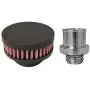 CFM Performance 1-0302-6-FB Baffled Billet Valve Cover Breather compatible with 2008-2015 Challenger HEMI R/T SRT8 SRT-8 5.7 6.1 6.4 (Flat Black) CFM Performance 1-0302-6-FB Baffled Billet Valve Cover Breather compatible with 2008-2015 Challenger HEMI R/T SRT8 SRT-8 5.7 6.1 6.4 (Flat Black)