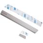 RCLions Stainless Steel Side Body Protector Plate Set for TRX4 Bronco 1/10 RC Car Upgrades Parts