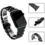 ARTCHE Smartwatch Band Compatible with Apple Watch 42mm 44mm, Premium Stainless Steel Replacement Strap Metal Sports Wristband Link Belt for iWatch Series 5/4/3/2/1, Black