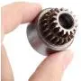RC Car Clutch Bell, 02023 Metal Clutch Bell (Double Gears) for HSP 94122 Nitro 1/10 Car Drift Vehicle Accessory Parts RC Car Clutch Bell, 02023 Metal Clutch Bell (Double Gears) for HSP 94122 Nitro 1/10 Car Drift Vehicle Accessory Parts