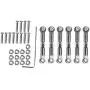 Vbest life 6 Pcs Metal Linkages Pull Rod Steering Servo Link Linkages Arm Tie Rod Ends Connector Parts Fit for Wltoys 1/18 A959 A969 A979 K929 RC Car(Titanium Color) Vbest life 6 Pcs Metal Linkages Pull Rod Steering Servo Link Linkages Arm Tie Rod Ends Connector Parts Fit for Wltoys 1/18 A959 A969 A979 K929 RC Car(Titanium Color)