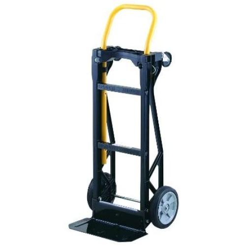 Harper Trucks Lightweight 400 lb Capacity Glass Filled Nylon Plastic Convertible Hand Truck and Dolly