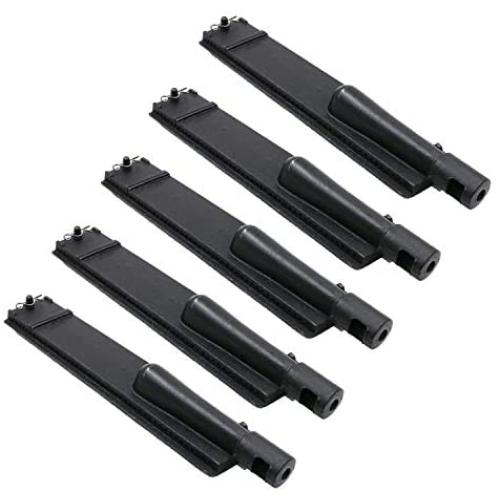 Votenli C2330A (5-Pack) Cast Iron Pipe Burner Replacement for Charbroil 463241004, 463241904, 463247404, 463247504, 463251705, 463252205 and Nexgrill 681955, 692765, 720-0026, 720-0032, 720-0039