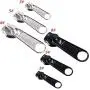 Aneco 171 Pieces Zipper Repair Kit Zipper Replacement Accessories Zipper Install Pliers Tool with Container Storage, Silver and Black Aneco 171 Pieces Zipper Repair Kit Zipper Replacement Accessories Zipper Install Pliers Tool with Container Storage, Silver and Black