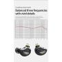HiFiHear BLON BL01 in-Ear Monitors,10mm Biology Fiber Diaphragm Driver in-Ear Earphone. Zinc Alloy Mirror-Polished Process HiFi in Ear Headphone, with 0.78mm 2Pin Detachable Cable (No mic, Gun)