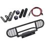 dailymall 1/10 Scale Metal RC Front Bumper with Light for D90 D110 Land Rover Defender, RC Crawler Accessories, Remote Controlled Devices Parts