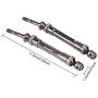 RC Car Drive Shaft, 2 Pcs Metal Rear Drive Shaft for Traxxas Slash 1/10 Short Truck SLA017 SLA018 RC Car Parts
