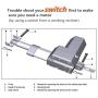 Fromann Electric Recliner Lift Chair Motor Okin Deltadrive Actuator Model 1.28.000.131.30 Replacement Kit