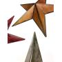 Bellaa 22052 Metal Stars Wall Decor 12 inch Set of 3 Celtic Patio Garden Outdoor