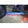 GPM for Traxxas Unlimited Desert Racer 4X4 (#85076-4) Upgrade Parts Aluminum Rear Lower Trailing Arms - 1Pr Set Blue