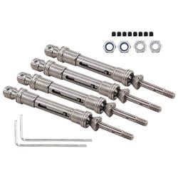 4X Steel Front Rear Drive Shaft for Slash 4X4 HQ727 Short Truck RC Car 4WD