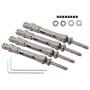 4X Steel Front Rear Drive Shaft for Slash 4X4 HQ727 Short Truck RC Car 4WD