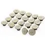 20 Sets 17mm Replacement Jeans Buttons Pants Metal Button Snap Denim Buttons Replacement Kit Suspender No Sew Buttons with Rivets 20 Sets 17mm Replacement Jeans Buttons Pants Metal Button Snap Denim Buttons Replacement Kit Suspender No Sew Buttons with Rivets