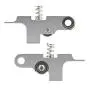 ALAMSCN Silver Extruder Idler Arm for Titan Aero Extruder Prusa i3 MK2 MK3 1.75mm All Metal Idler Lever 3D Printer Repair Parts