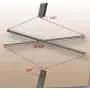for Coleman 13 x 13 Straight Leg Instant Canopy Gazebo Side Truss Bar Parts for Model 2000023729 for Coleman 13 x 13 Straight Leg Instant Canopy Gazebo Side Truss Bar Parts for Model 2000023729