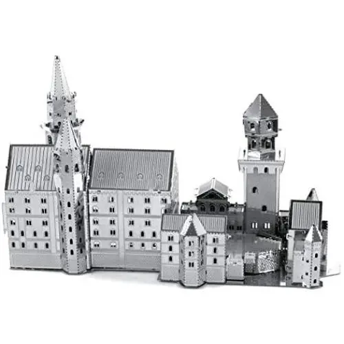 fascinations Metal Earth Neuschwanstein Castle 3D Metal Model Kit