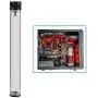 Water Cooling Tank, 190mm / 240mm / 300mm / 400mm50mm Diameter POM Cylindrical CPU Water Cooler Reservoir System Heat Sink Kit for PC Computer(400mm)
