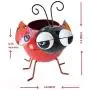 GIFTME 5 Metal Ladybug Flower Planter Garden Pot for Plants Indoor or Outdoor Decorations,7.5Inch GIFTME 5 Metal Ladybug Flower Planter Garden Pot for Plants Indoor or Outdoor Decorations,7.5Inch