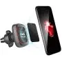 AMZ MEGAN [2 Pack] Magnetic Phone Car Mount Holder, Stick-on Dashboard and Air Vent Universal, Super Strong Magnet, 4 Metal Plate car Holder, 360° Rotation for Phones and Mini Tablets