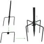 DAINTIER Bird Feeding Station Kit for Outdoors, 5 Prong Base, 92 Inch Black Metal Pole, Birdfeeder Birdbath Planter Hanger for Attracting Wild Birds DAINTIER Bird Feeding Station Kit for Outdoors, 5 Prong Base, 92 Inch Black Metal Pole, Birdfeeder Birdbath Planter Hanger for Attracting Wild Birds