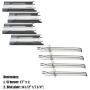 Direct Store Parts Kit DG206 Replacement for Vermont Castings Gas Grill; Jenn Air JA460,JA461, JA461P,JA480,JA580 Gas Grill Burners, Heat Plates -4pack(4)