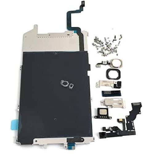 Screen LCD Metal Bracket Front Camera Flex Cable Small Parts Replacement for iPhone 6 Plus (Gold)