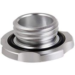 Silver STi Aluminum Oil Filler Cap For Subaru WRX Impreza Legacy Forester Exiga