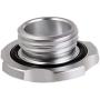 Silver STi Aluminum Oil Filler Cap For Subaru WRX Impreza Legacy Forester Exiga