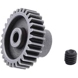 Hobbypark Steel Metal Mod 0.6 Module Pinion Gear Set 3.175mm Motor Gears 17T 21T 26T 29T 11189 11176 11181 11119 for RC Car Redcat HSP Exceed (4-Pack)