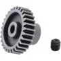 Hobbypark Steel Metal Mod 0.6 Module Pinion Gear Set 3.175mm Motor Gears 17T 21T 26T 29T 11189 11176 11181 11119 for RC Car Redcat HSP Exceed (4-Pack)