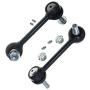MILLION PARTS 2 Pcs Rear Suspension Kit Stabilizer Sway Bar End Links K6667 K6668