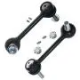 MILLION PARTS 2 Pcs Rear Suspension Kit Stabilizer Sway Bar End Links K6667 K6668