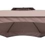 Sunjoy D-GZ076PST-D Madison Gazebo Softtop, Brown