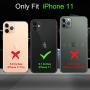 iPhone 11 Case | iPhone 11 Phone Case | Metal 360 Degree Ring Kickstand | Atump Military Grade 15ft. Drop Shockproof Tested Protective Case | Car Mount Phone Case for iPhone 11 Gold